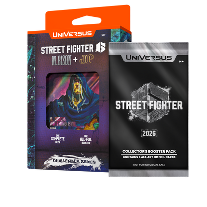 Universus - Street Fighter 6 Challenger Series #2 Assorted Deck Display (4 Decks) - EN
